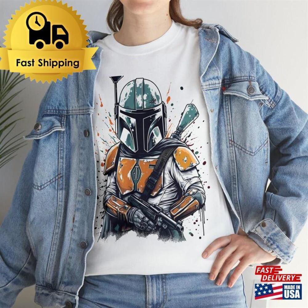 Boba Fett Unisex Cotton Tee Classic - Picture 1 of 4
